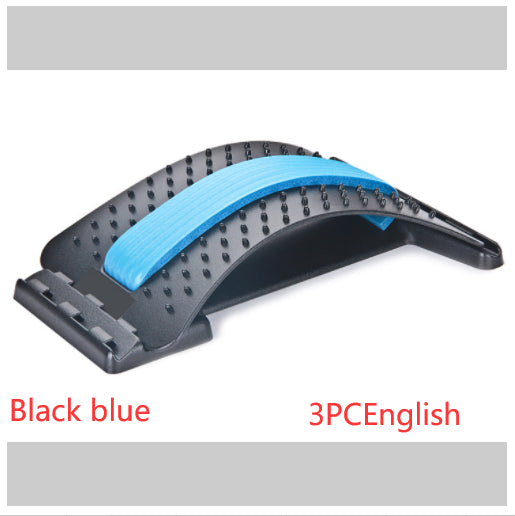 Intervertebral lumbar massage board