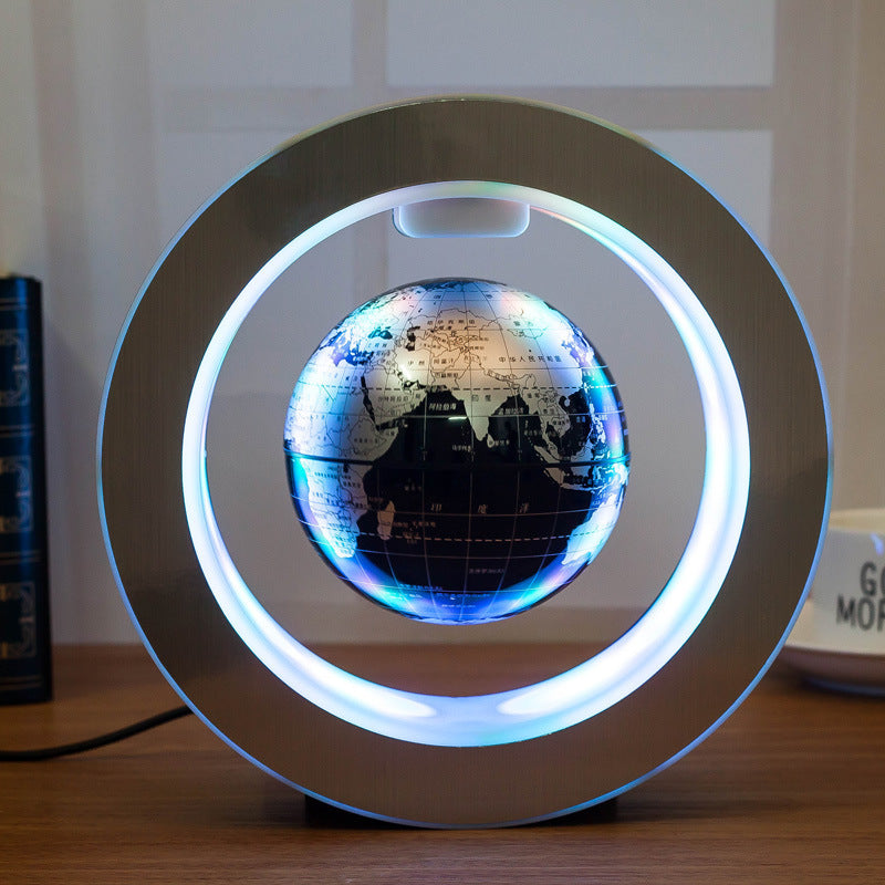 LED Floating Globe with World Map