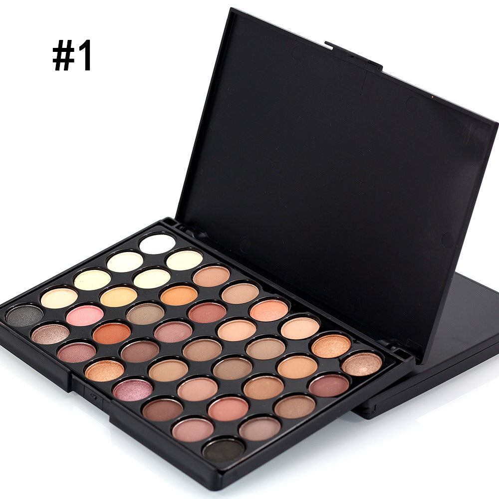 AquaGlitz 40-Shade Waterproof Glitter Palette