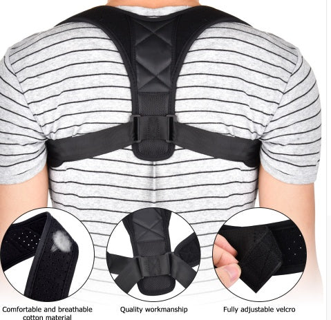 Adjustable Posture Corrector Back & Shoulder Support