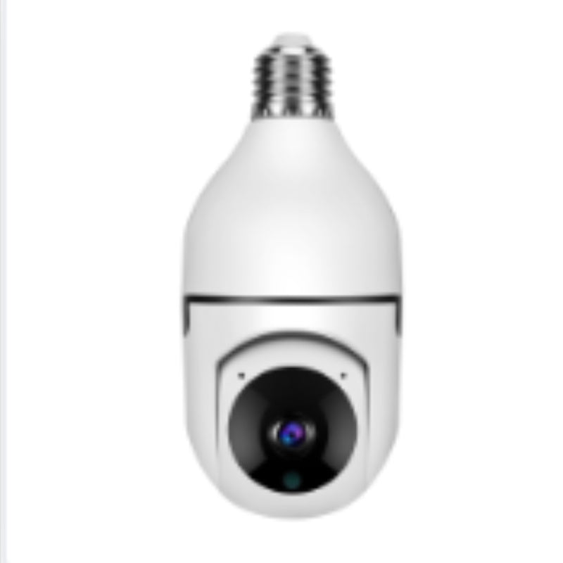 360° WiFi Bulb Camera with 4X Zoom