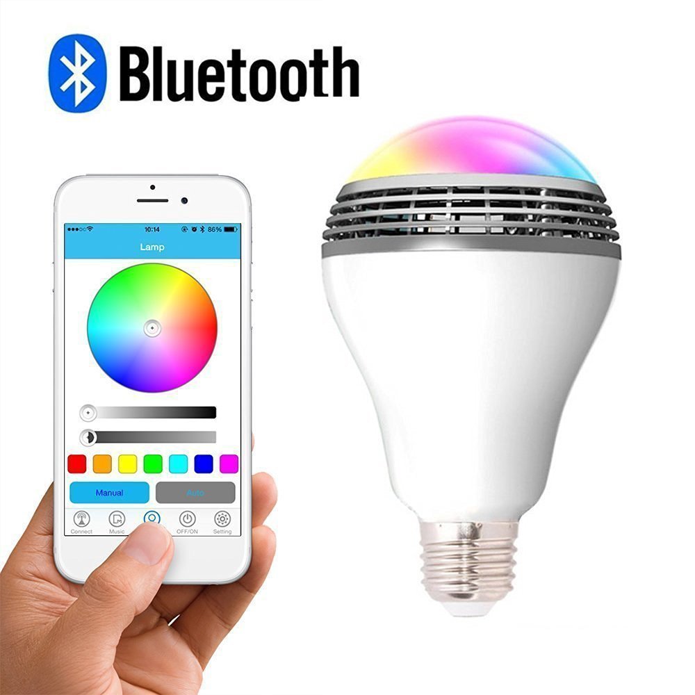 Smart LED Bulb with Bluetooth Speaker