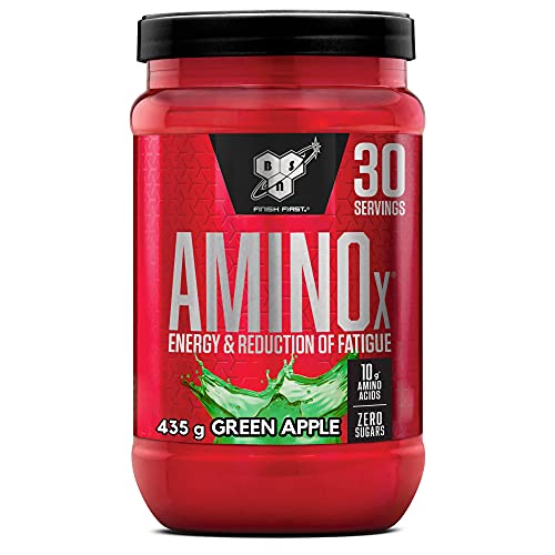Amino X Supplement with Vitamin D, Green Apple Flavour
