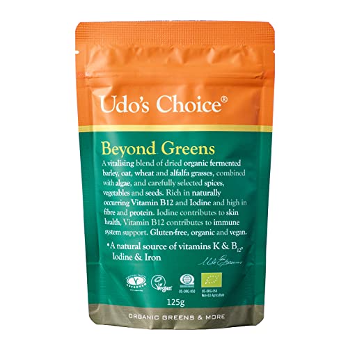 Udo's Choice Beyond Greens - Vegan Super Greens Powder with Barley