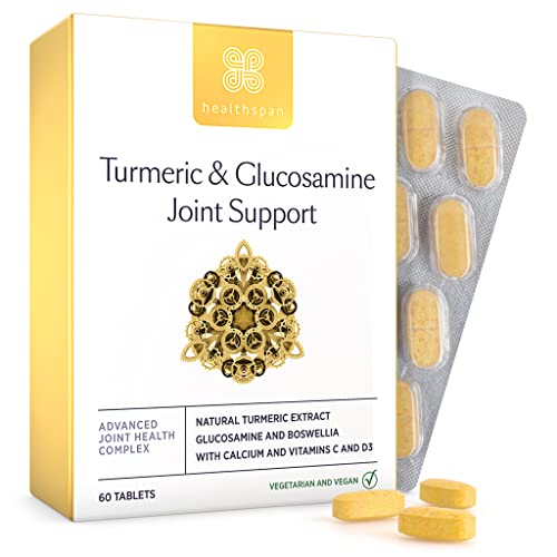 Healthspan Turmeric & Glucosamine Joint Support | 60 Tablets