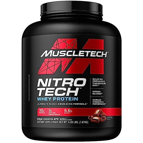 MuscleTech NitroTech Whey Protein Powder