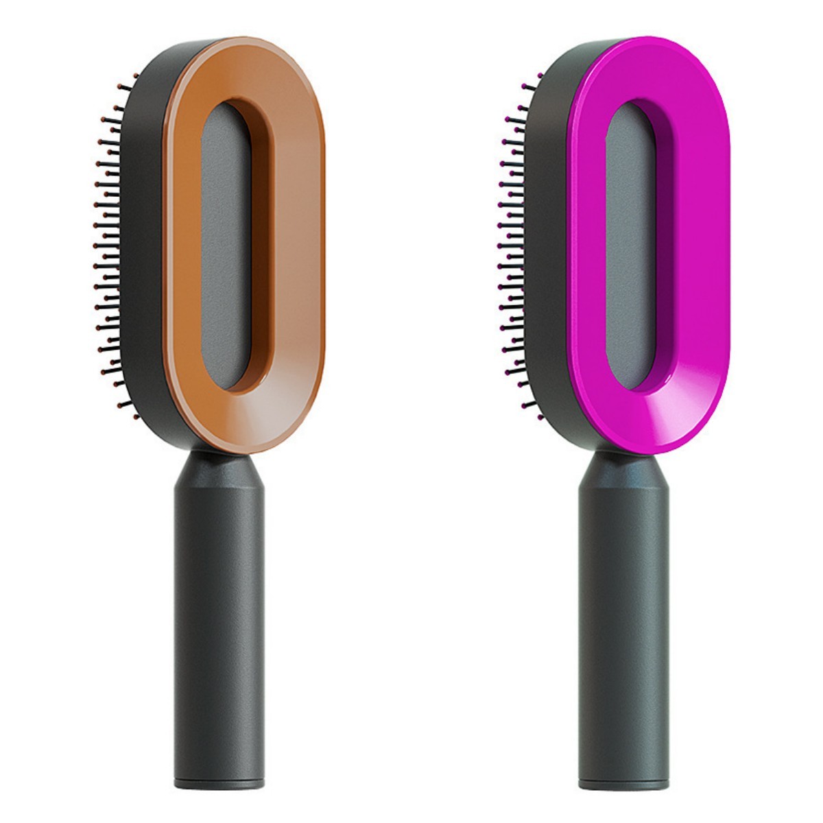 Women Self Cleaning Hair Brush