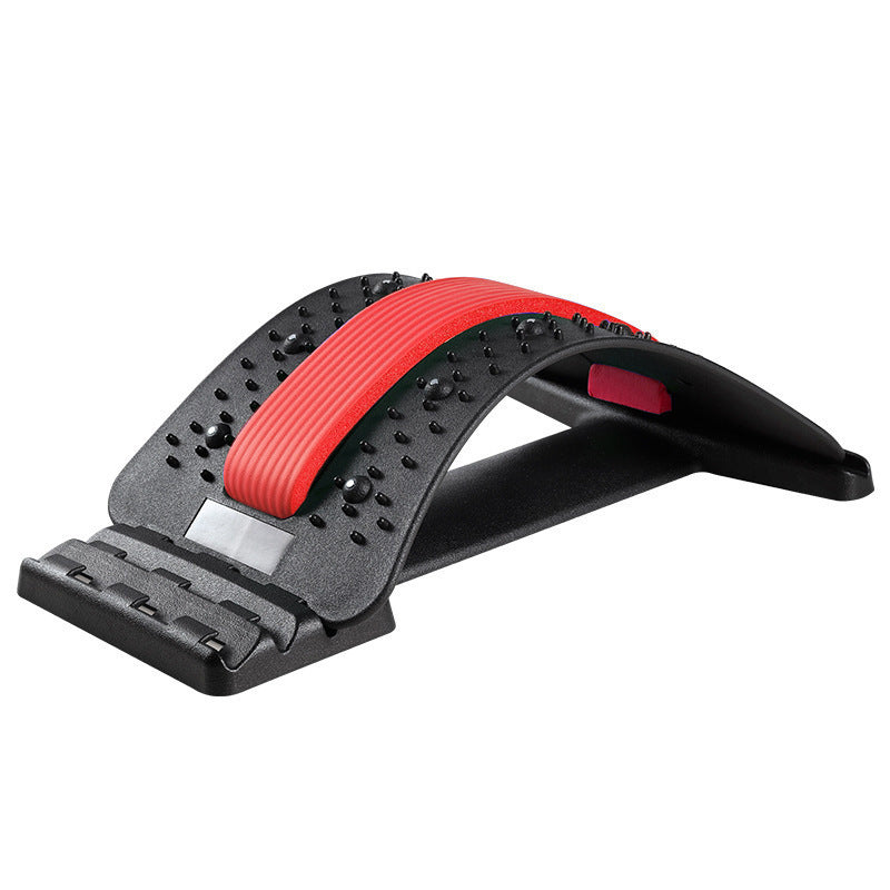 Intervertebral lumbar massage board
