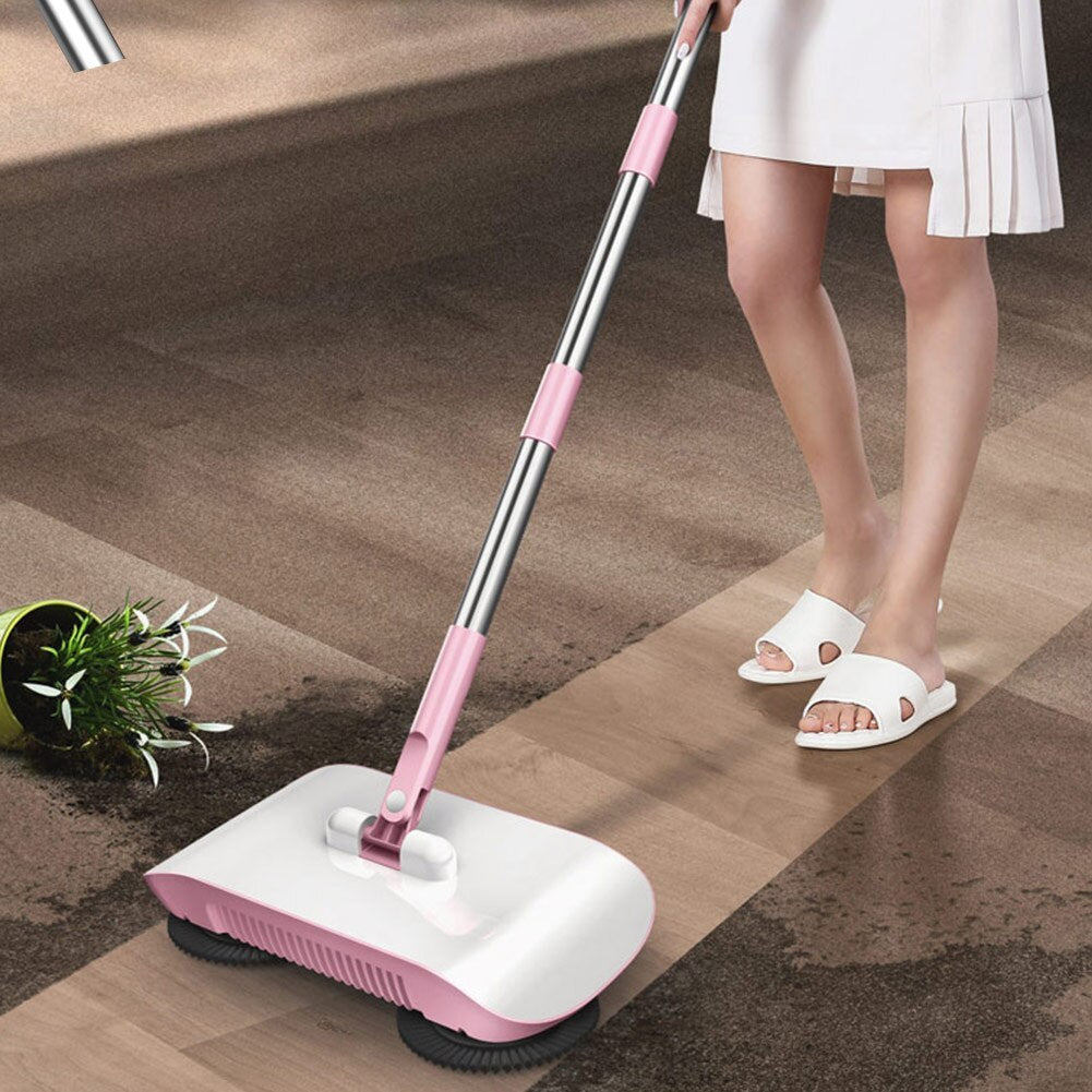 Electric All-in-One Hand Push Floor Sweeper