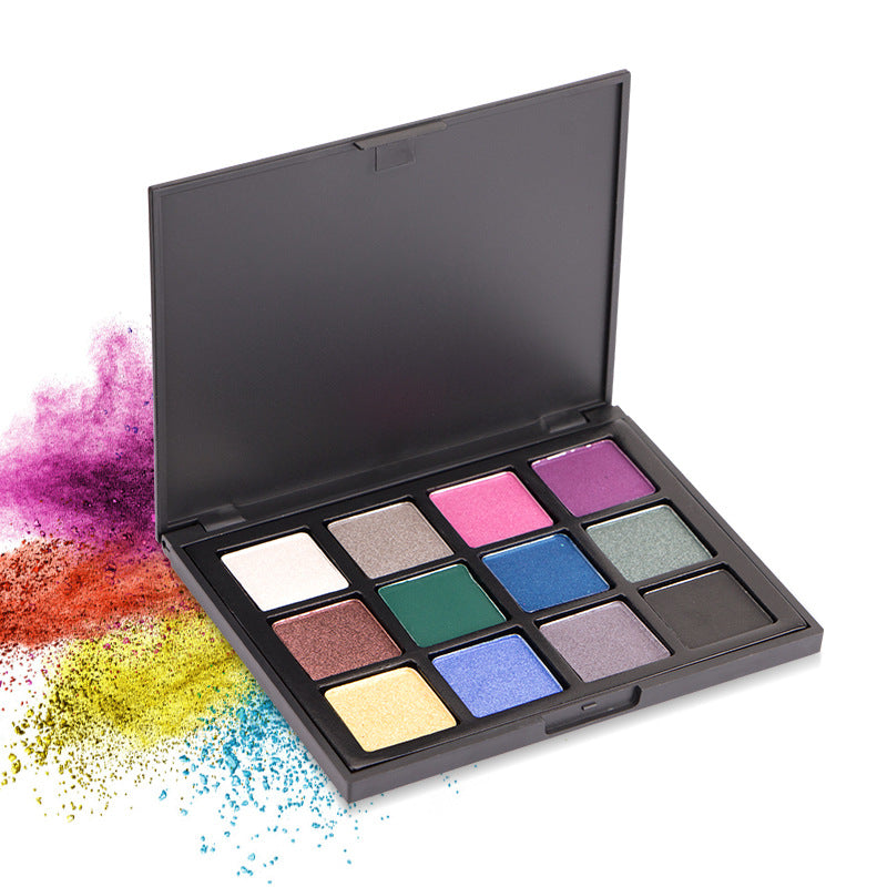 SmolderChic 12-Color Smokey Eye Shadow Palette