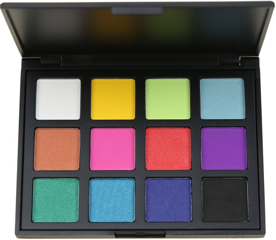 SmolderChic 12-Color Smokey Eye Shadow Palette