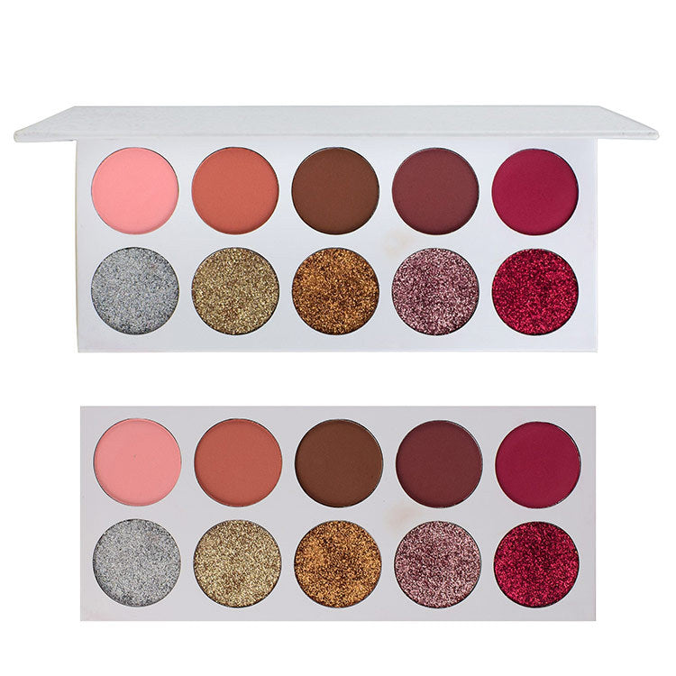 10 Super Color Eyeshadow Palette
