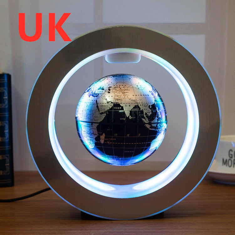 LED Floating Globe with World Map