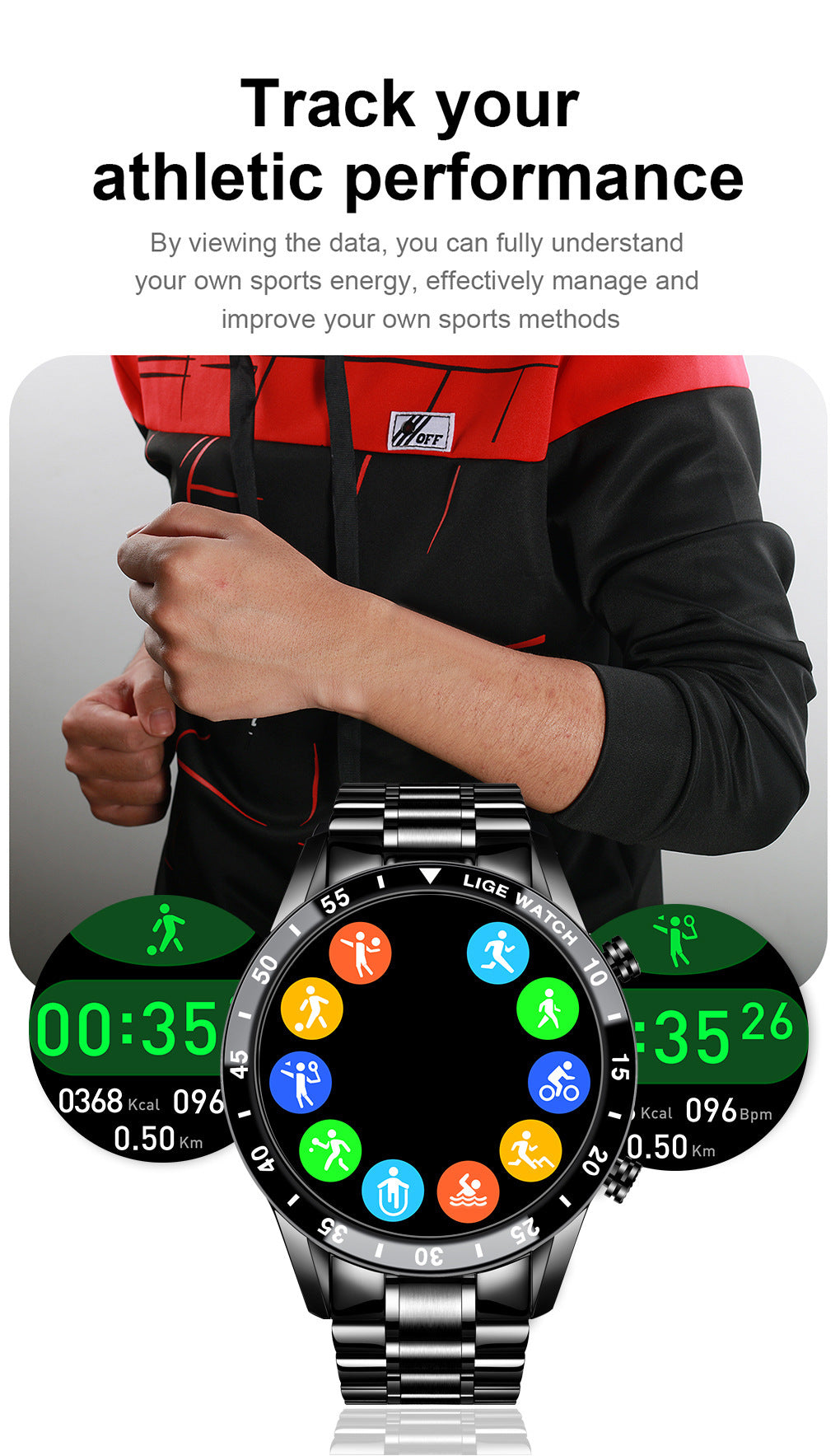 New Upgrade Smart Wearable Watch