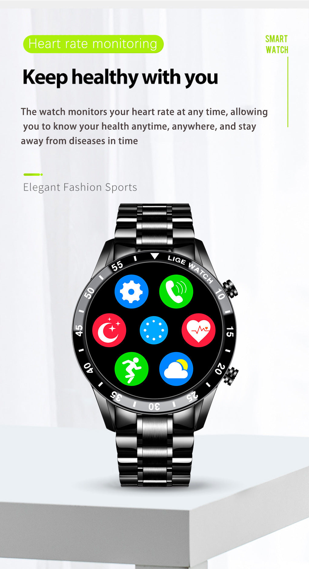 New Upgrade Smart Wearable Watch