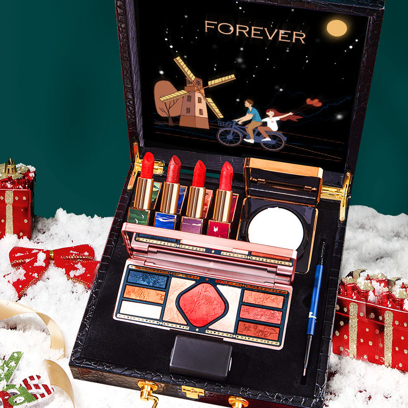 VelvetLux Lipstick Gift Box Makeup Set