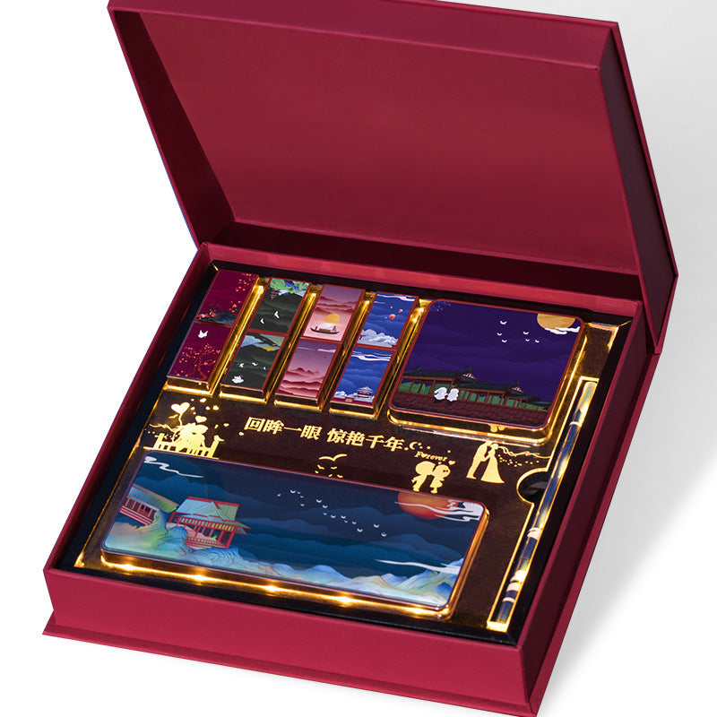 VelvetLux Lipstick Gift Box Makeup Set
