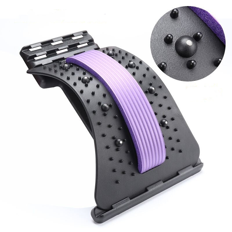Intervertebral lumbar massage board