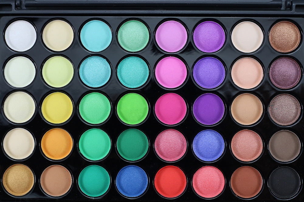 AquaGlitz 40-Shade Waterproof Glitter Palette
