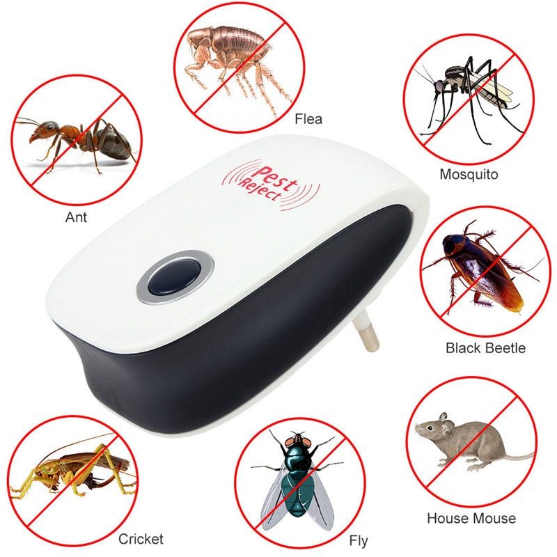 Electronic Ultrasonic Mosquito & Mouse Repellent