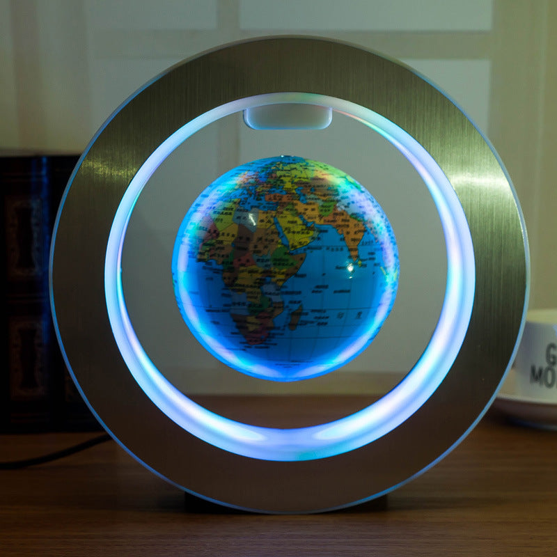 LED Floating Globe with World Map