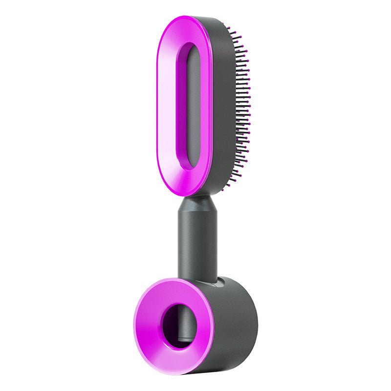 Women Self Cleaning Hair Brush