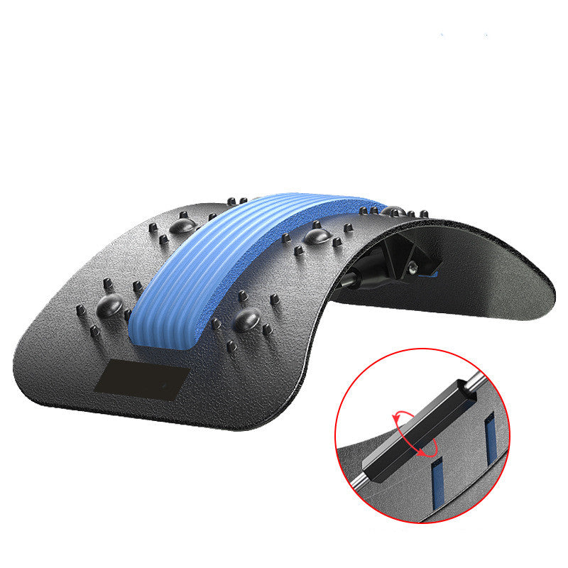 Intervertebral lumbar massage board