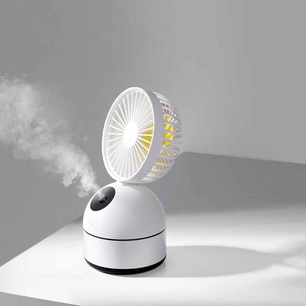Portable Fan Humidifier with Adjustable Speed