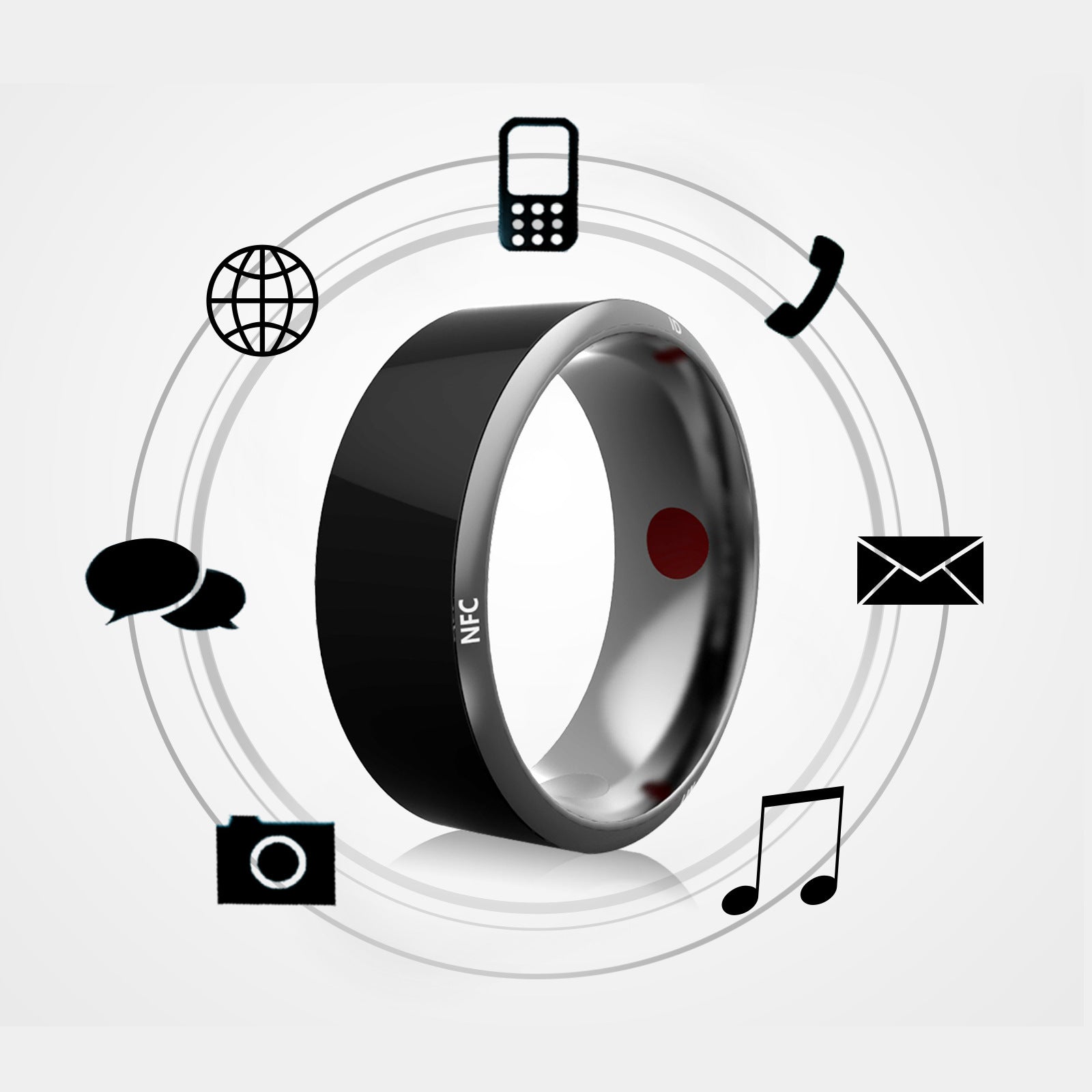 High-tech Smart Ring Wearable Device