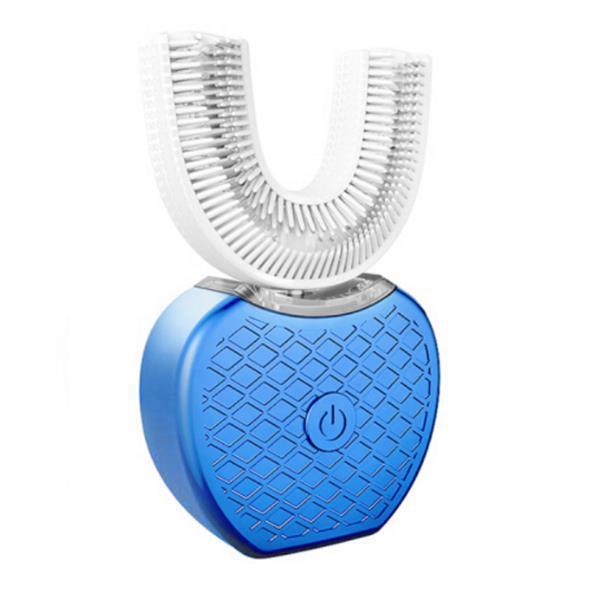 360° Electric Toothbrush - U-Shaped & Blue Light