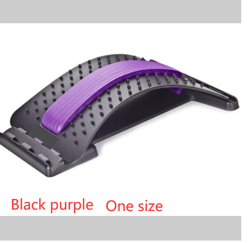 Intervertebral lumbar massage board