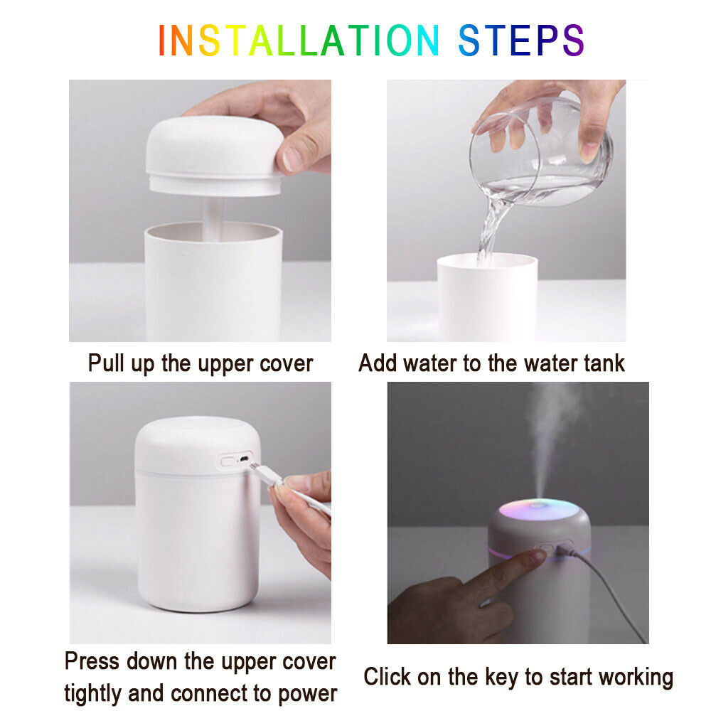 Ultrasonic Aroma Essential Oil Diffuser