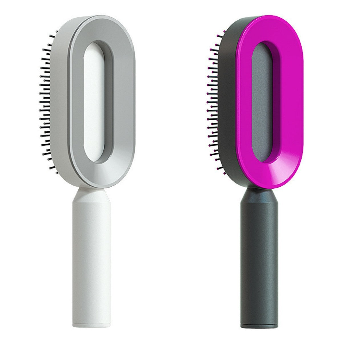 Women Self Cleaning Hair Brush