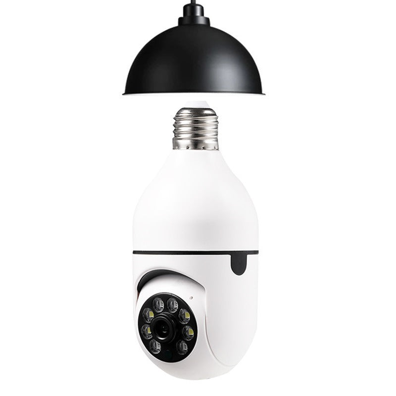 360° WiFi Bulb Camera with 4X Zoom
