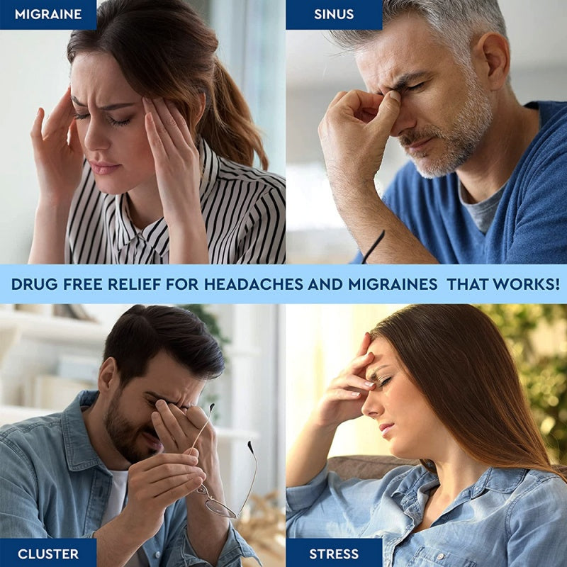 Migraine Relief Hat Cold Therapy & Eye Mask