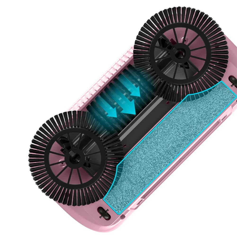 Electric All-in-One Hand Push Floor Sweeper