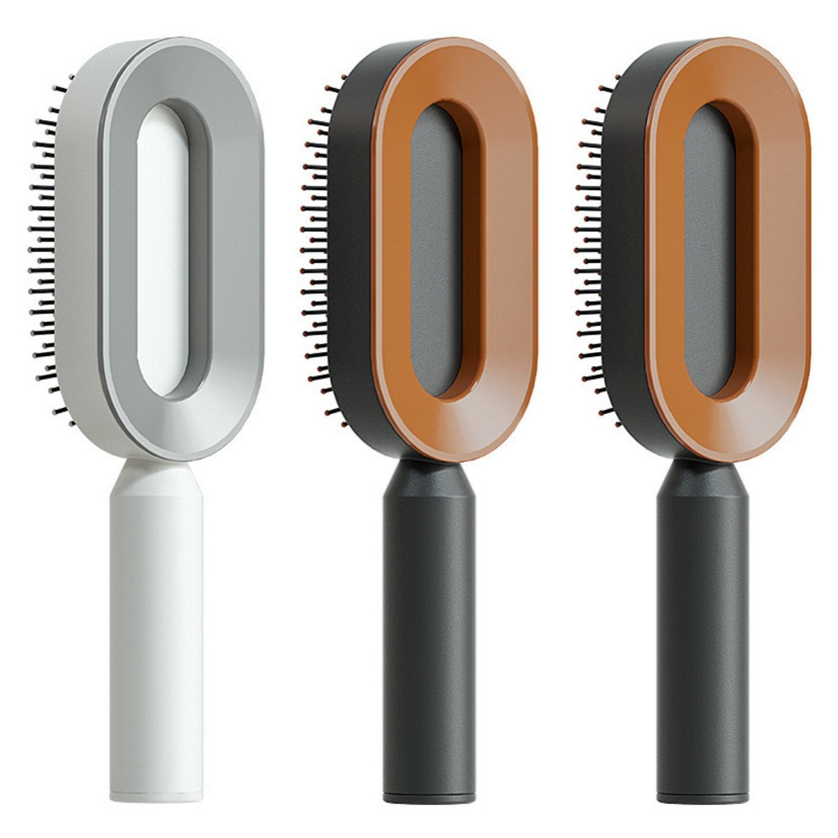 Women Self Cleaning Hair Brush