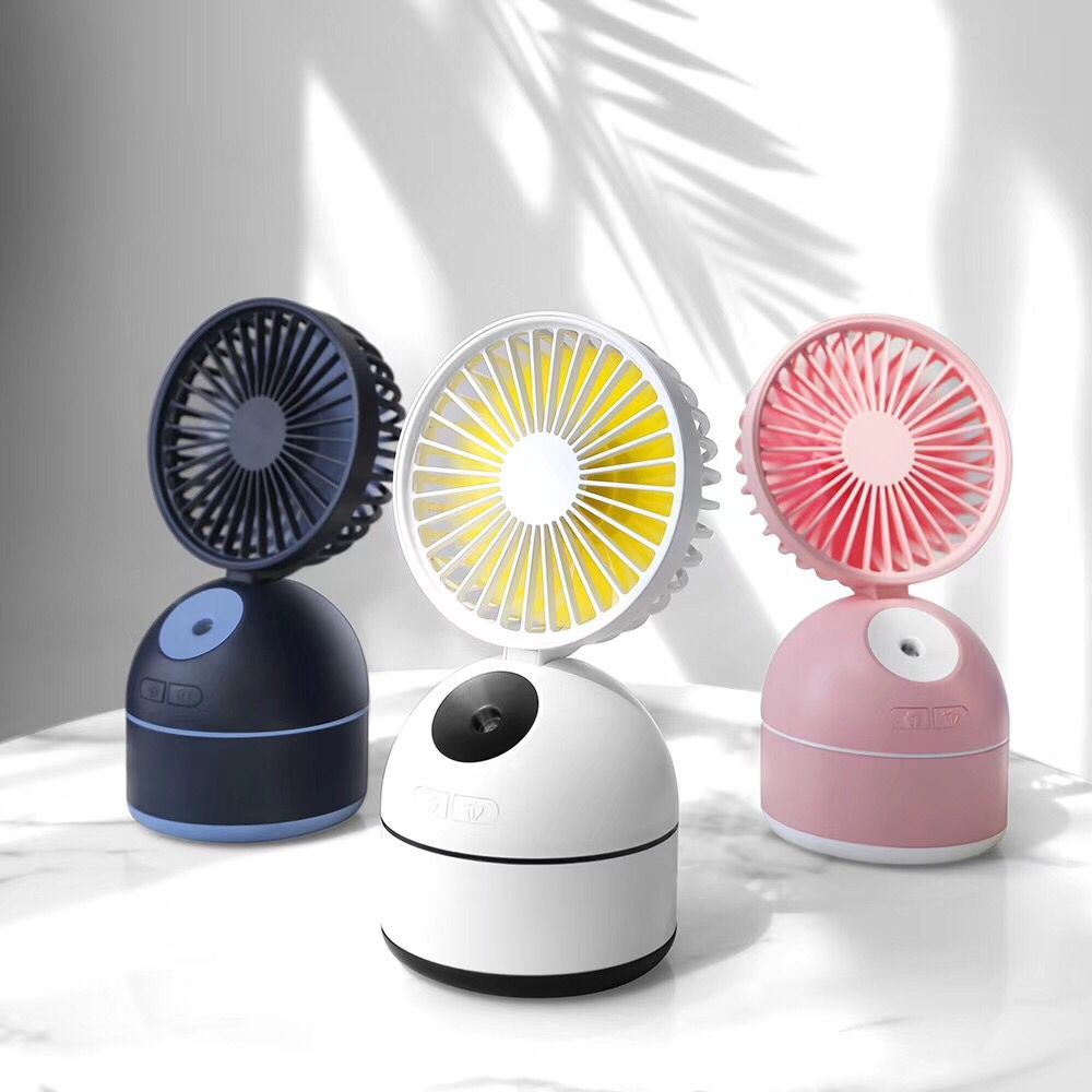 Portable Fan Humidifier with Adjustable Speed