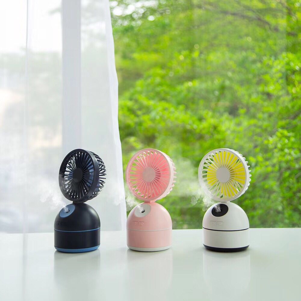 Portable Fan Humidifier with Adjustable Speed