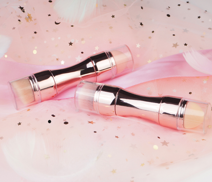 Four-in-one makeup brush