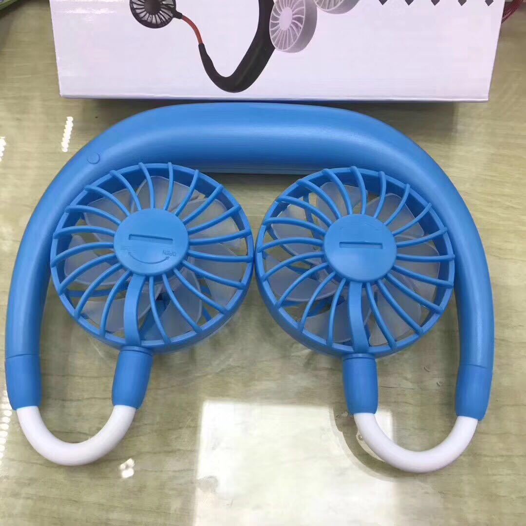 Portable Neck Fan for Desktop Use