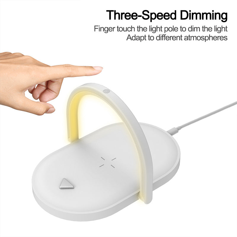 LED Table Lamp with Wireless Charger
