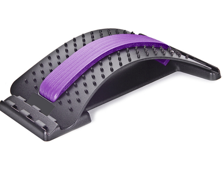Intervertebral lumbar massage board