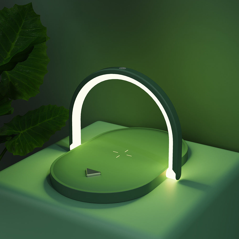 LED Table Lamp with Wireless Charger