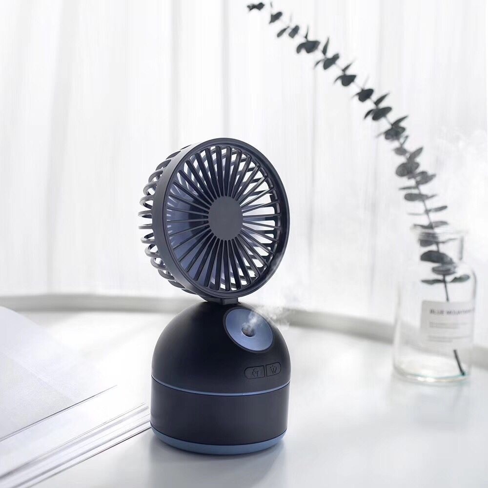 Portable Fan Humidifier with Adjustable Speed