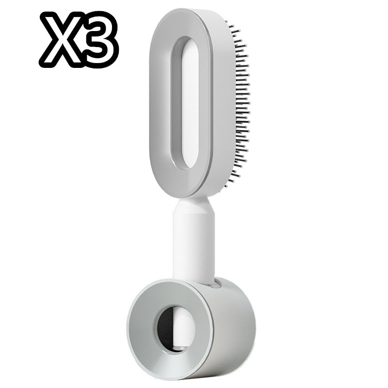 Women Self Cleaning Hair Brush