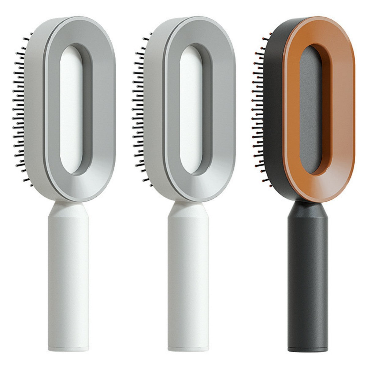 Women Self Cleaning Hair Brush
