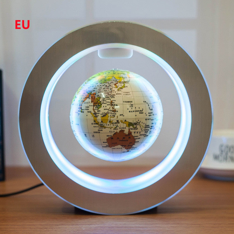 LED Floating Globe with World Map