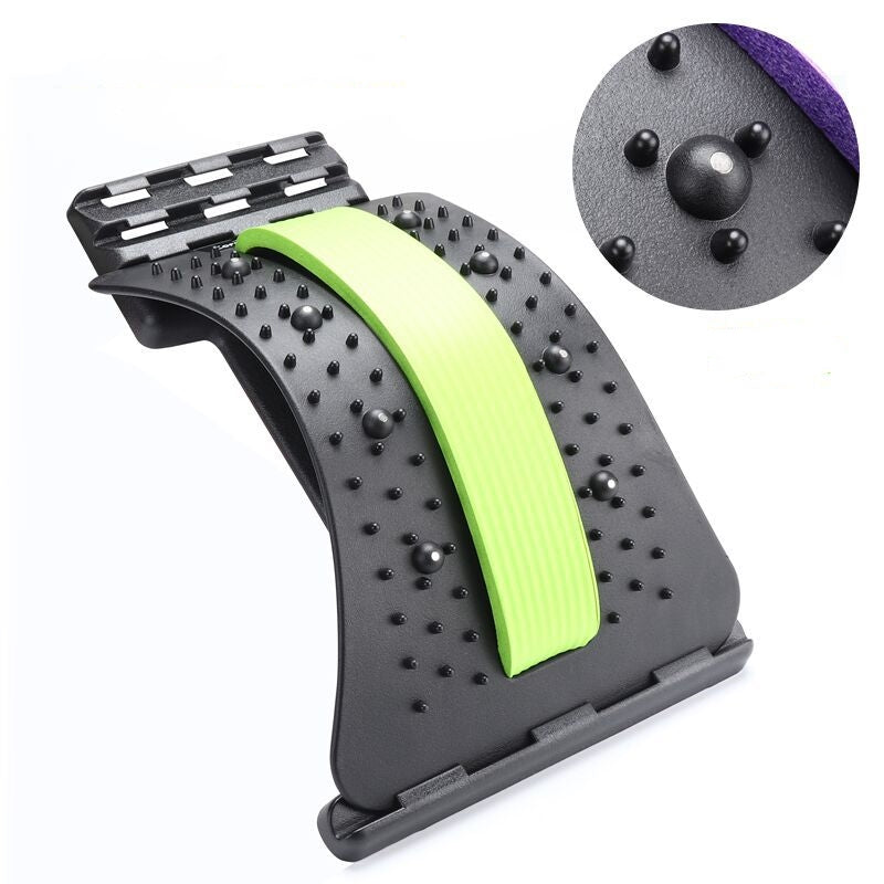 Intervertebral lumbar massage board