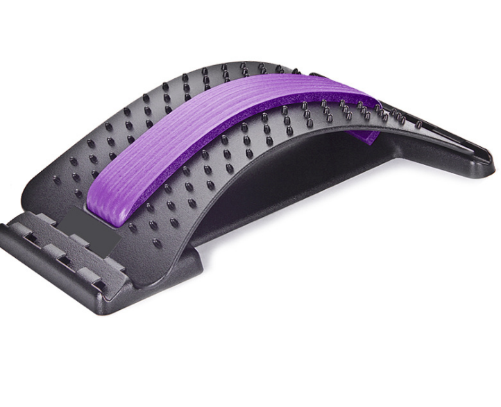Intervertebral lumbar massage board